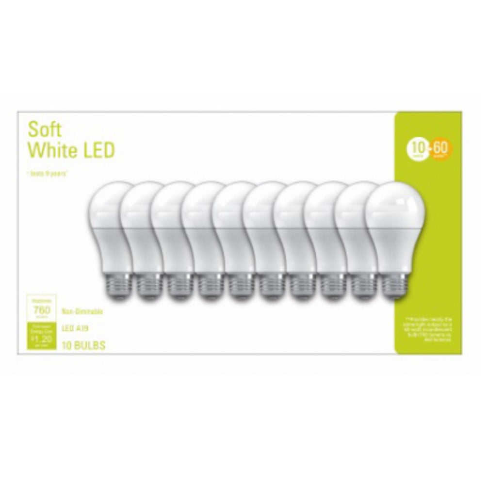 GE Lighting 93095552 A19 General Purpose LED Light Bulbs, 10 Watts