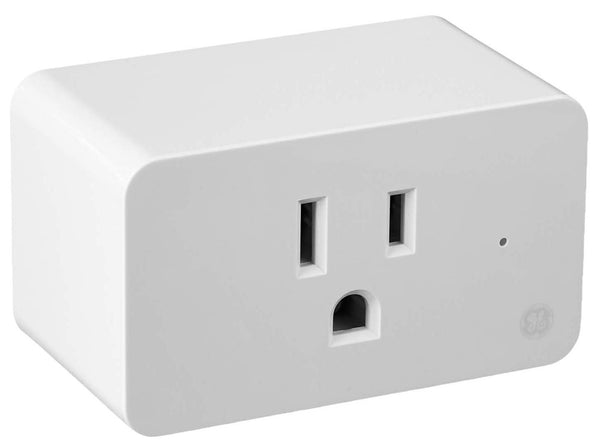 GE Lighting 93103491 C by GE On/Off Smart Plug, White