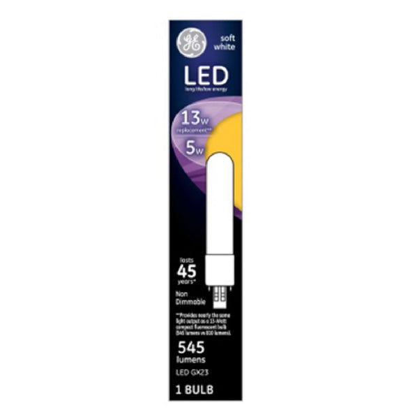 GE Lighting 93095834 T8 Fluorescent Retrofit LED Light Bulb, 5 watts