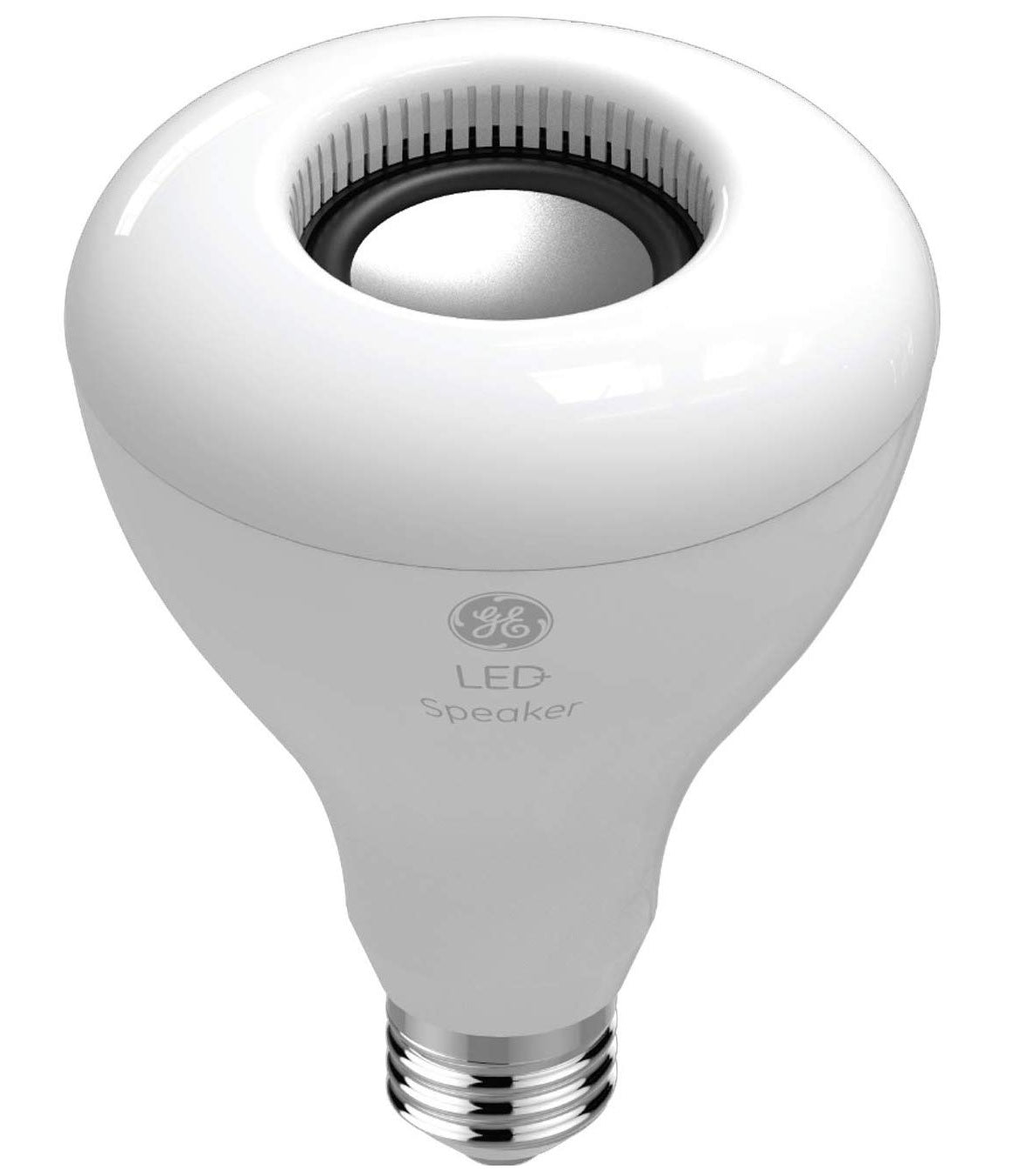 GE Lighting 93100354 BR30 LED Light Bulb With Speaker, 9 Watts