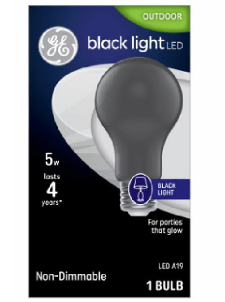 GE 93129710 Non-Dimmable Black Light LED Bulb, 5 Watt