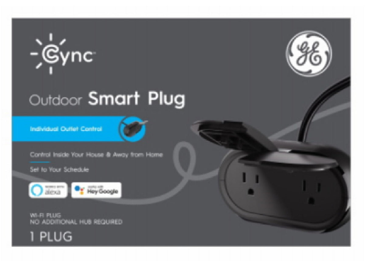 GE 93128846 Outdoor Smart Plug