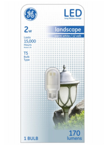 GE 14162 Replacement Landscape T5 LED Light Bulb, Warm White