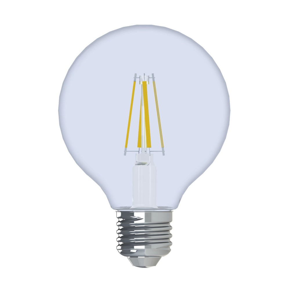 GE 31911 Reveal G25 LED Light Bulbs, 4.5 Watts, 120 Volt