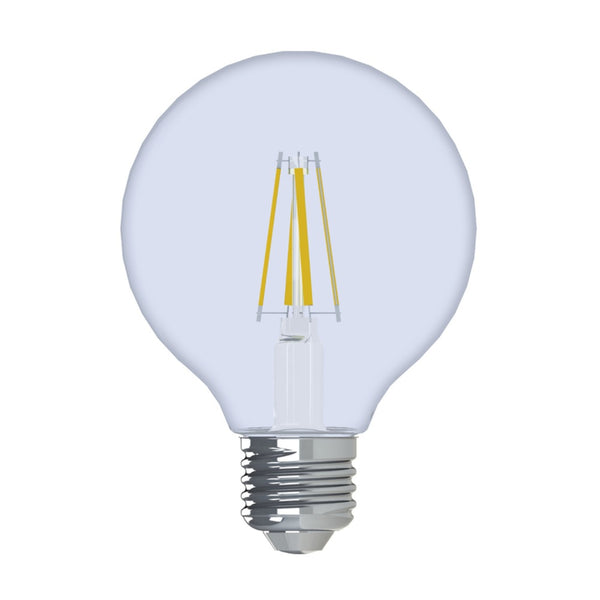 GE 31911 Reveal G25 LED Light Bulbs, 4.5 Watts, 120 Volt