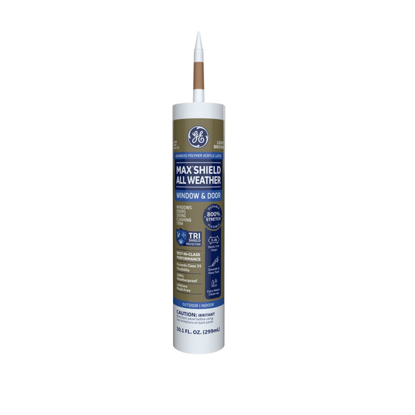 GE Sealant & Adhesive MAWD410LB Sealant, Light Brown