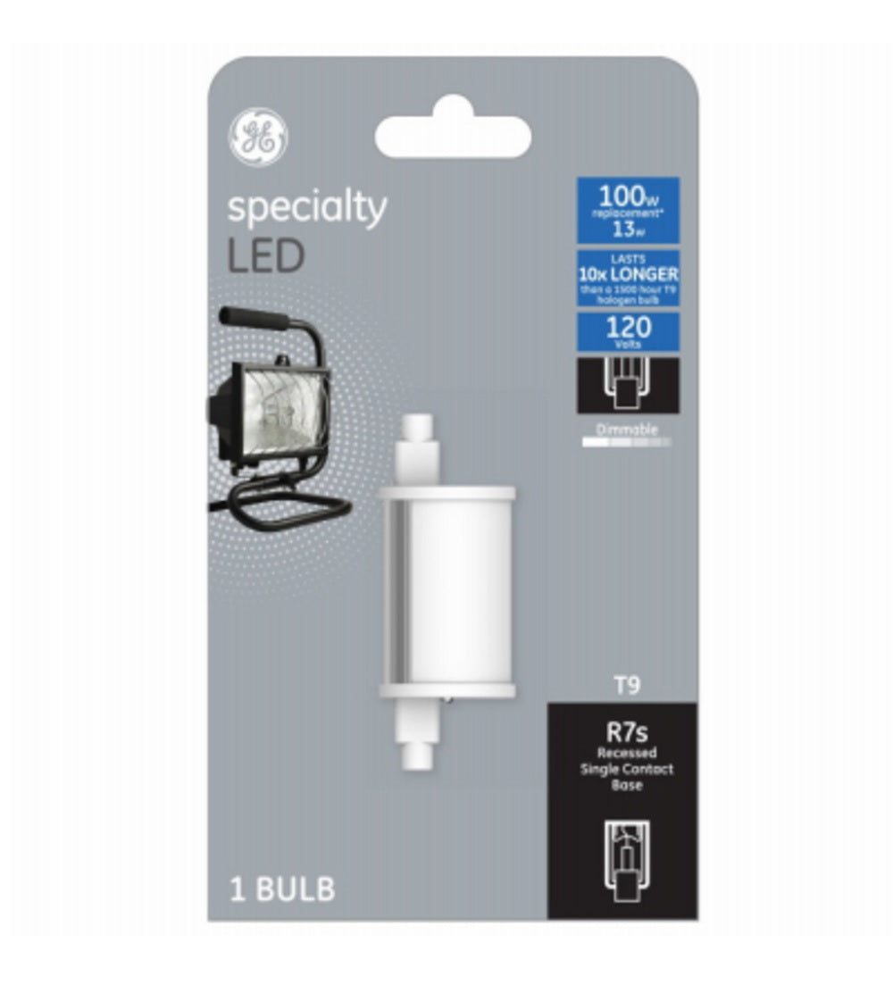 GE 93129010 Specialty Halogen LED Light Bulb, 13 Watts
