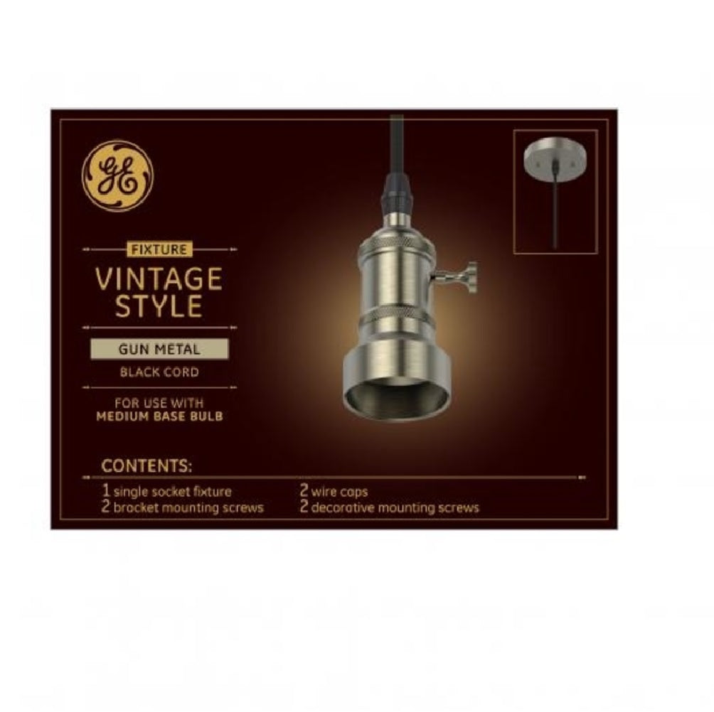 GE 93101844 Vintage Light Pendant Fixture