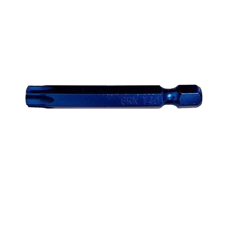 GRK 86459 Star Bit Drive, T-40, 2 Inch, Blue, 25 Piece