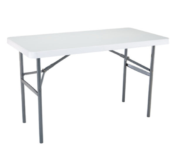 GSC TA2448B Folding Table, 24 Inch x 48 Inch, White