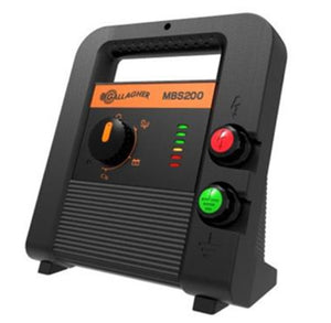 Gallagher G389414 MBS200 Solar Electric Fence Charger, 110 Volts