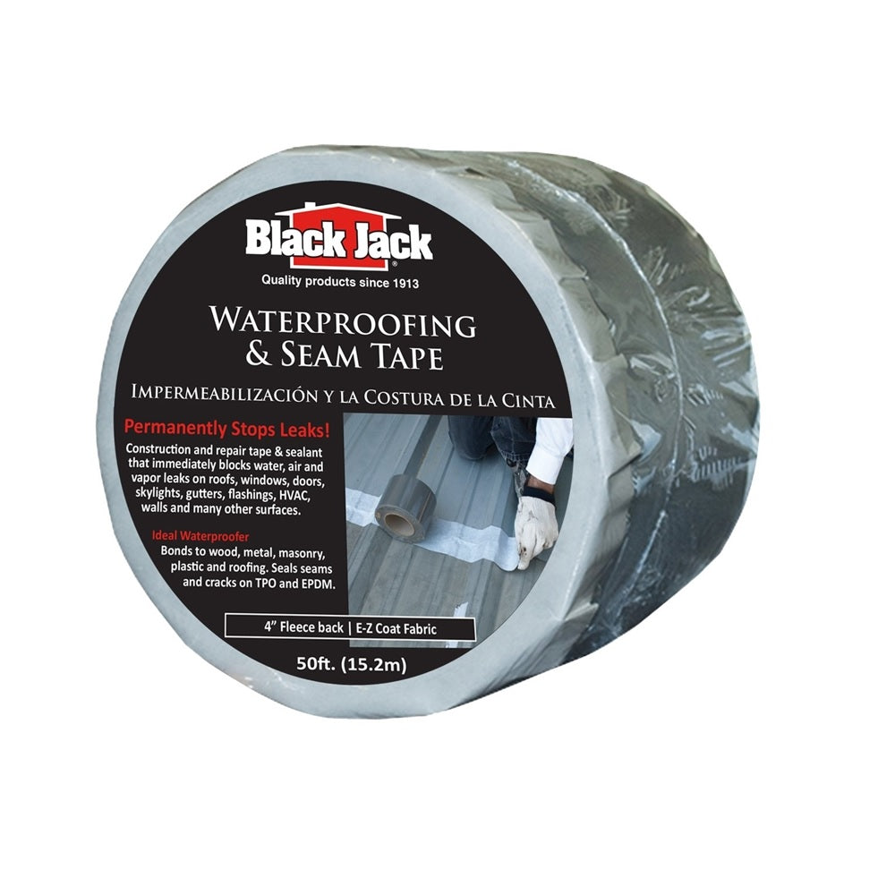 Gardner-Gibson 9086-1-75 BlackJack Waterproofing & Seam Tape, 4 Inch x 50 Feet