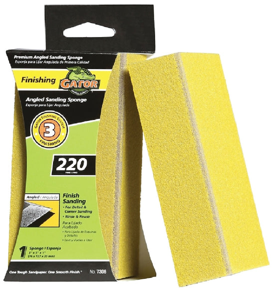 Gator 7306 Angle Sanding Sponge, 220 Grit
