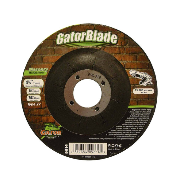 GatorBlade 9614 Cut-Off Wheel, 4-1/2 Inch