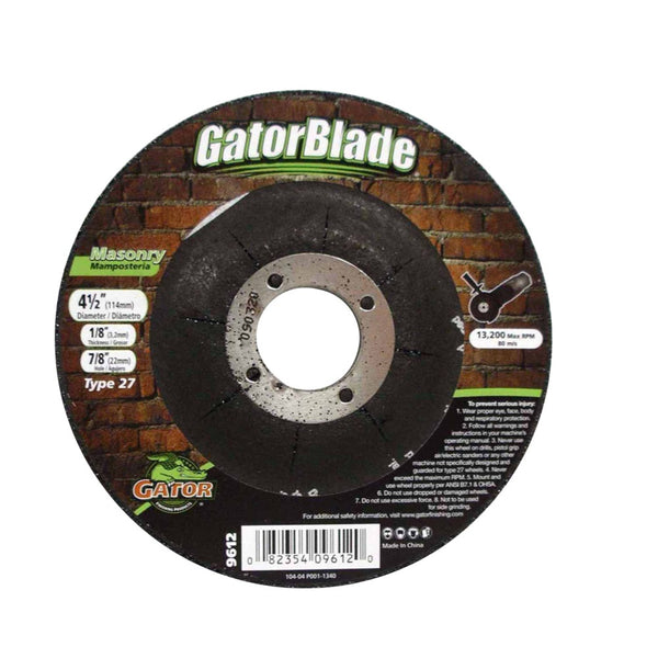 GatorBlade 9612 Cut-Off Wheel, 4-1/2 Inch