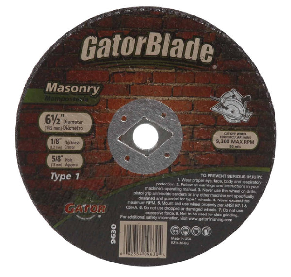 GatorBlade 9630 Masonry Cutting Wheel