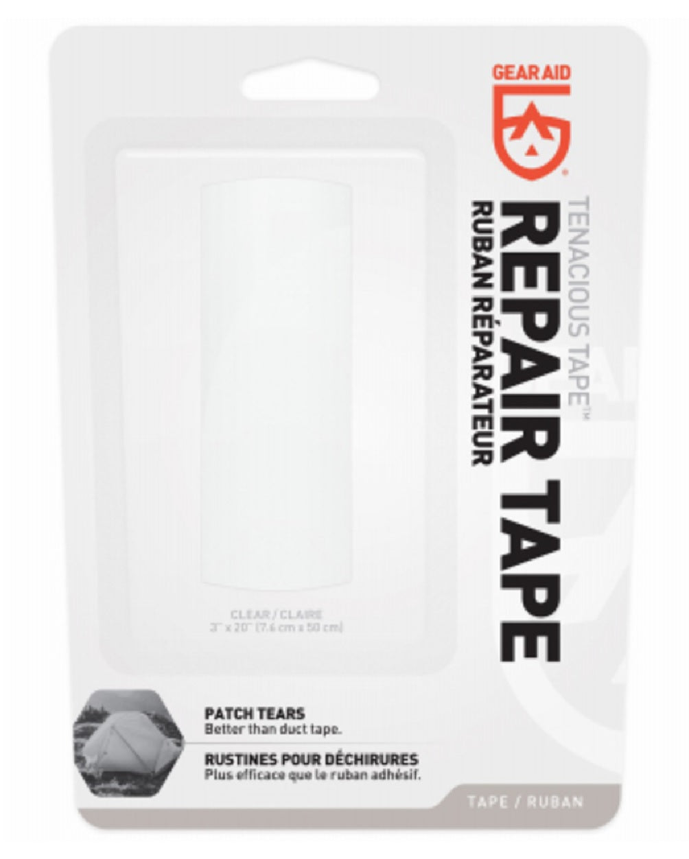 Gear Aid 10691 Tenacious Tape Repair, 3 Inch x 20 Inch