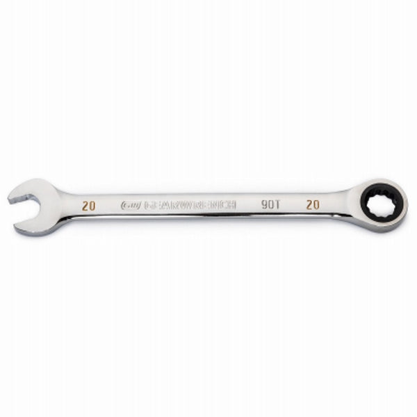 Gearwrench 86920 Ratcheting Combination Wrench, 20 MM