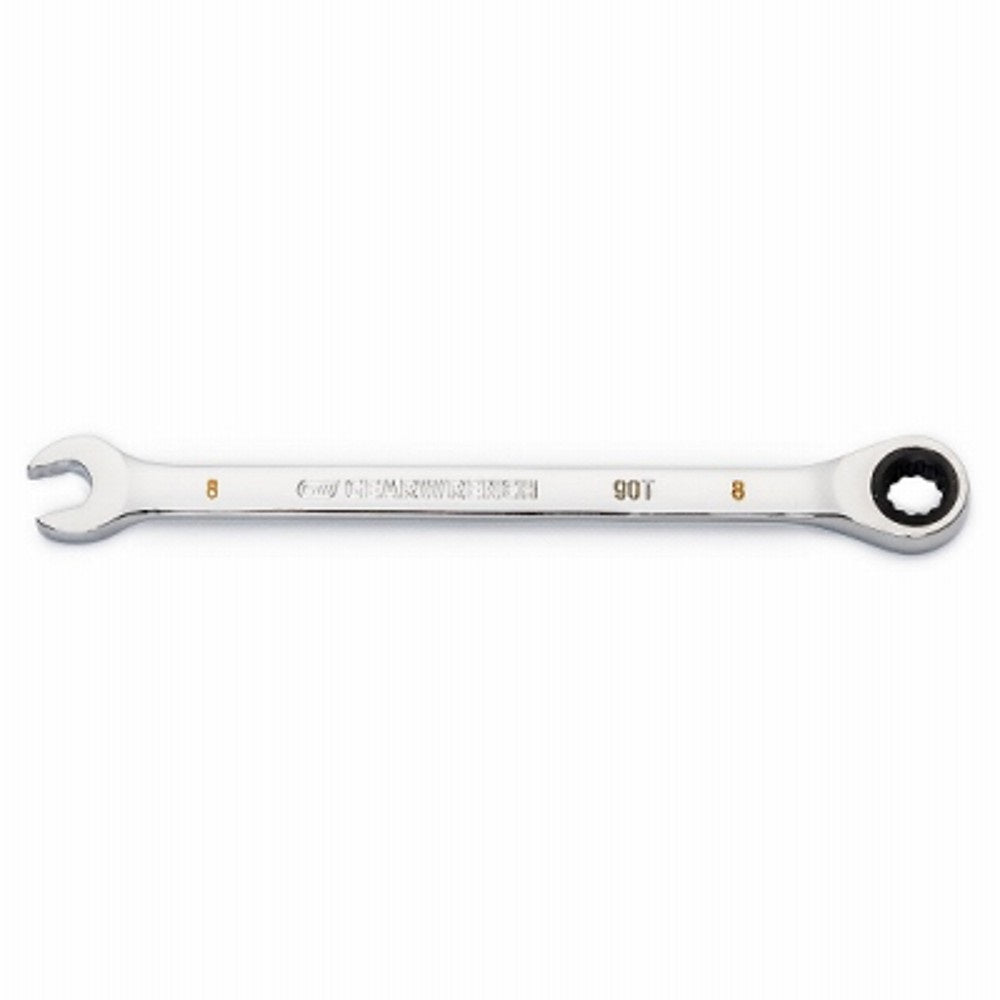 Gearwrench 86908 Ratcheting Combination Wrench, 8 MM