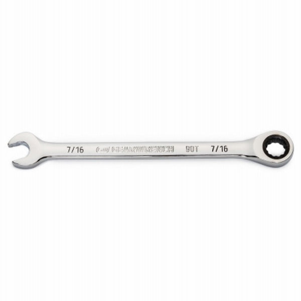 Gearwrench 86944 Ratcheting Combination Wrench, 7/16 Inch