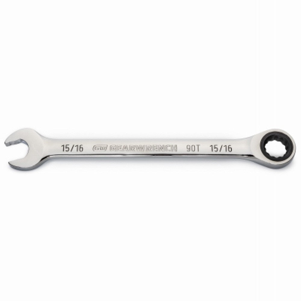 Gearwrench 86952 Ratcheting Combination Wrench, 15/16 Inch