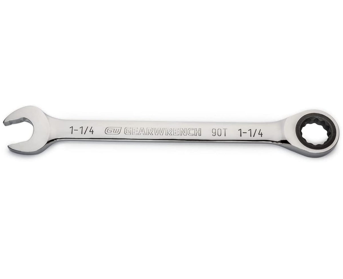 Gearwrench 86956 Ratcheting Combination Wrench, 1-1/4 Inch