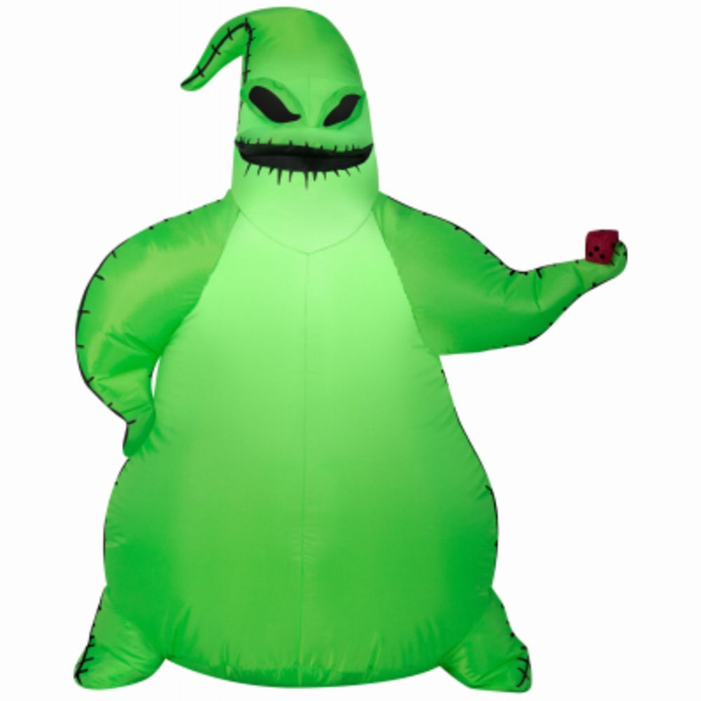 Gemmy 225069 Airblown Oogie Boogie Inflatable Halloween Decoration, Green