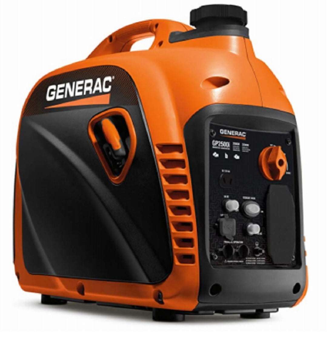 Generac 8250 GP2500i Inverter Generator, Orange/Black