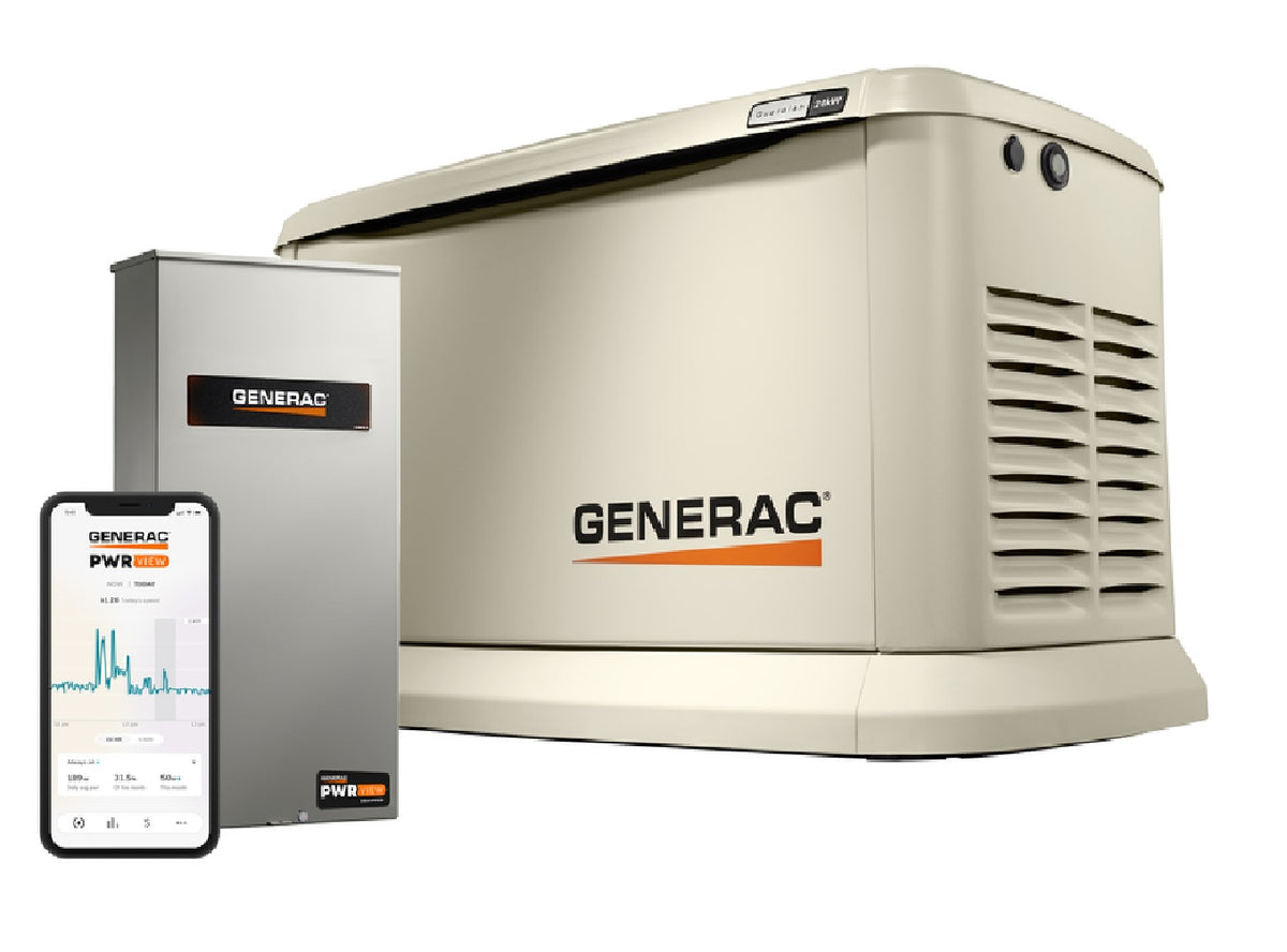 Generac 7210 Guardian Home Standby Generator, 24000 Watts, 240 Volt
