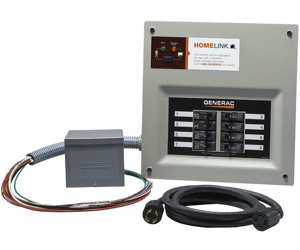 Generac 6853 Homelink Manual Transfer Switch Kit, 30 Amp