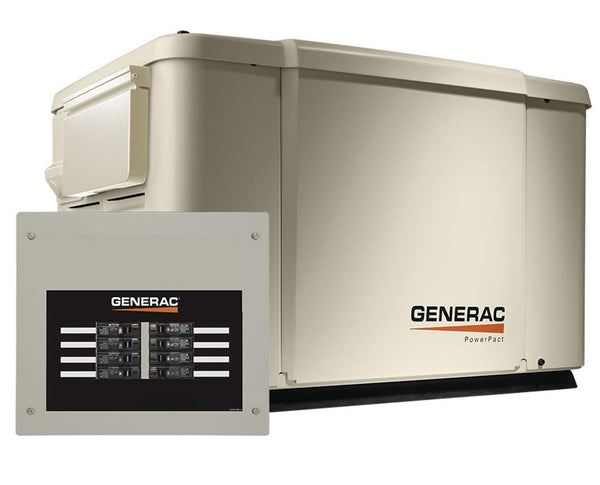 Generac 6998-0 PowerPact Generator, 6000 Watts