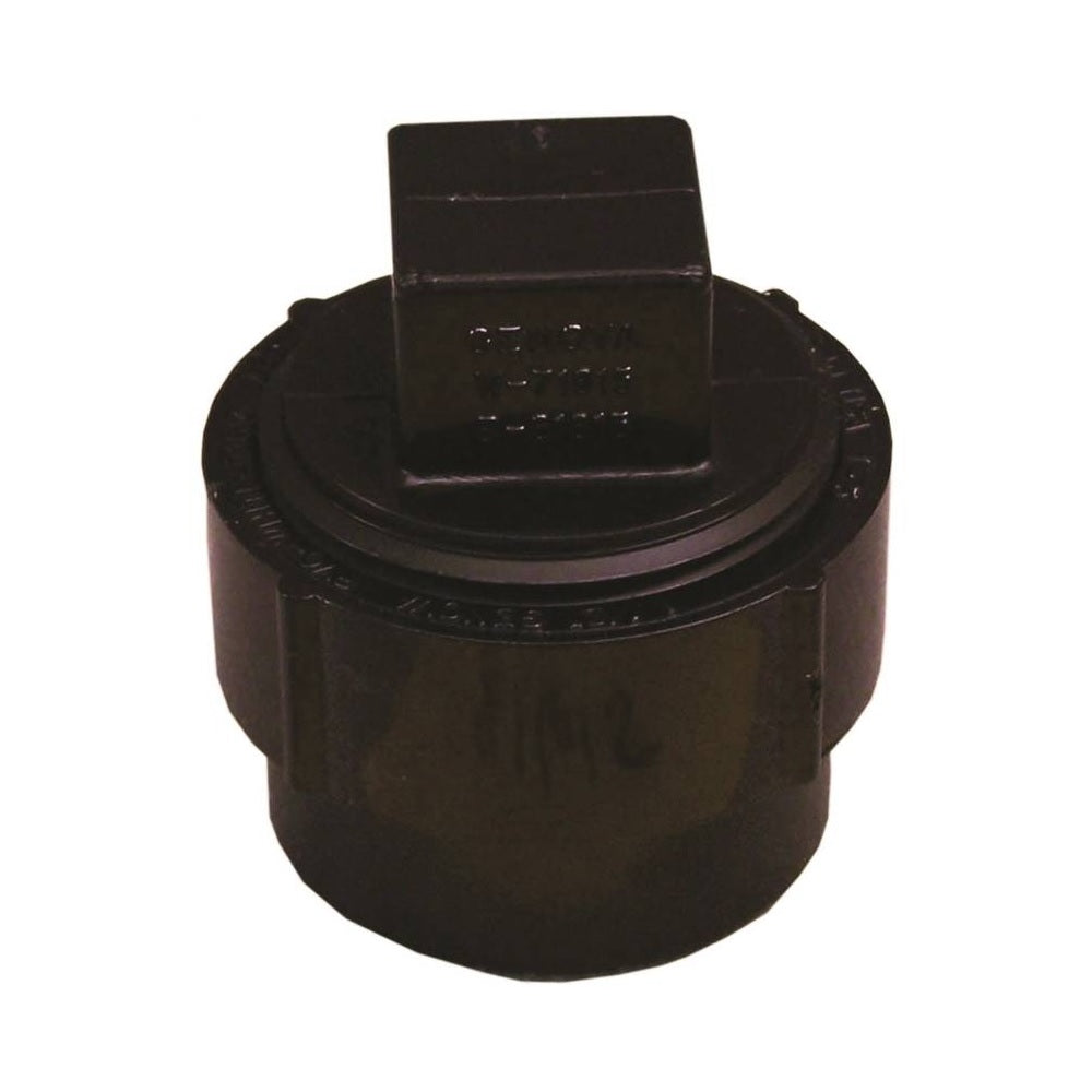 Genova 103704ASBC 800 Series Cleanout Plug, 4 in Spigot x FIP