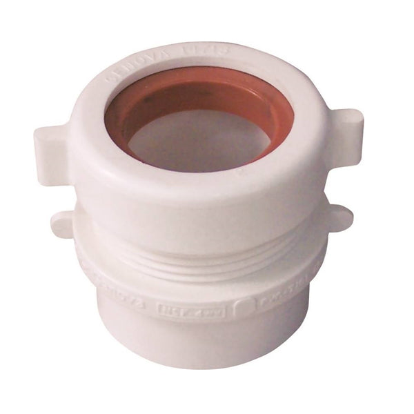 Genova 192858A/193211Y Trap Adapter, PVC, White