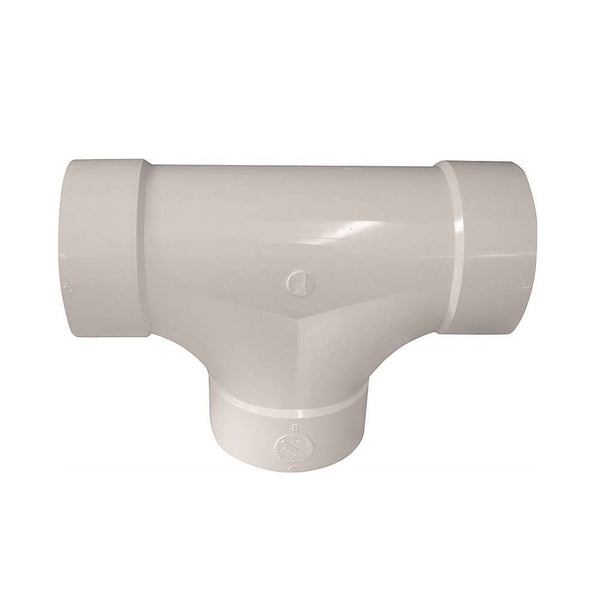 Genova 414155BC Cleanout Tee, White, 4 Inch