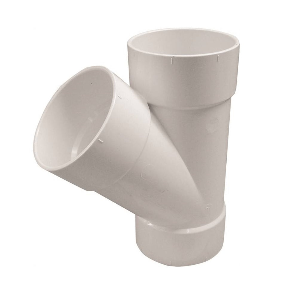 Genova 414135BC Pipe Wye, 6 Inch x 6 Inch x 4 Inch