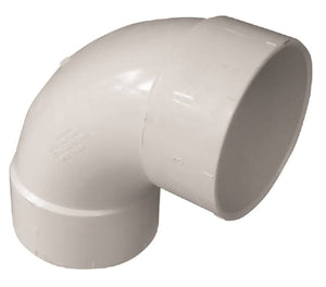 Genova 414163BC 400 Series 90 Degree Pipe Elbow, 3 Inch