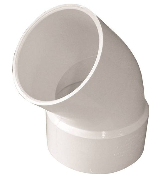 Genova 414193BC 400 Series 45 Degree Street Pipe Elbow, 3 Inch