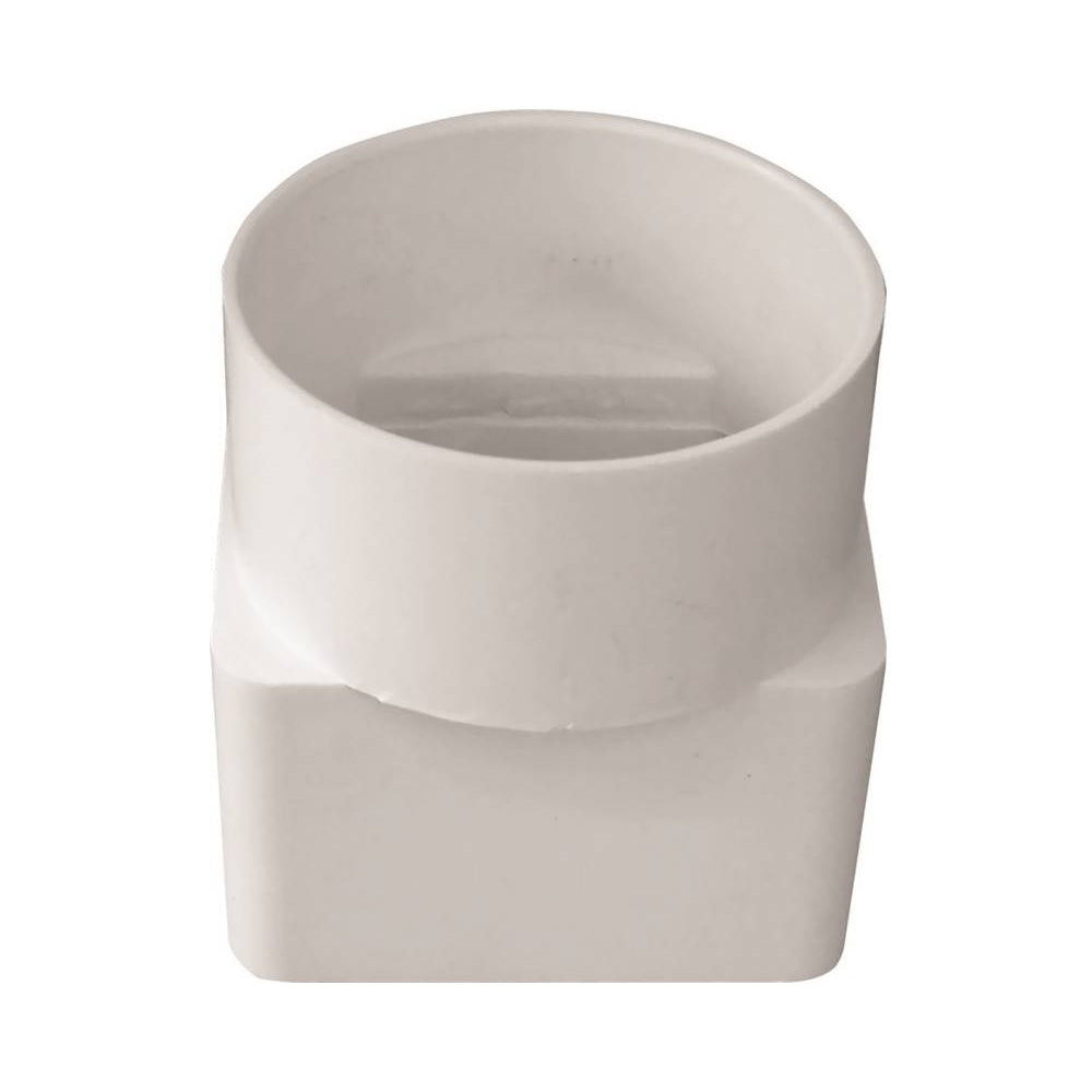 Genova 414431BC 400 Series Downspout Adapter, White