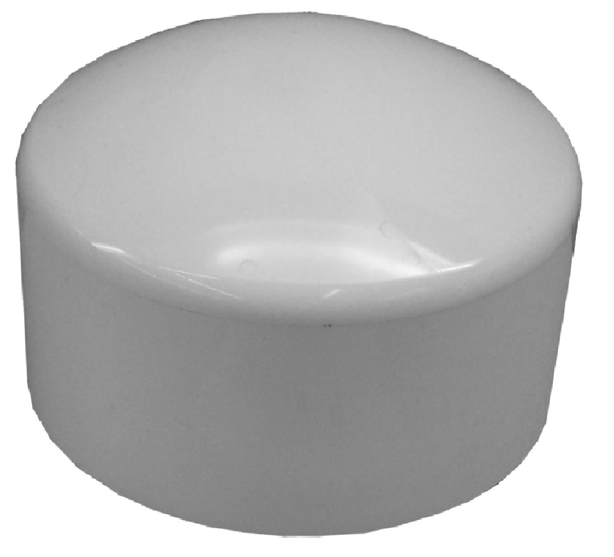 Genova 447040BC 300 Series PVC Pipe Cap, 4 Inch, White