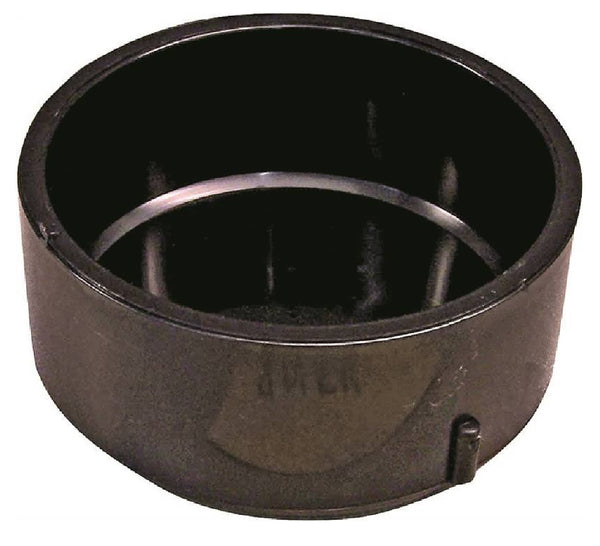 Genova 103082BC 800 Series Pipe Cap, Black, 2 Inch