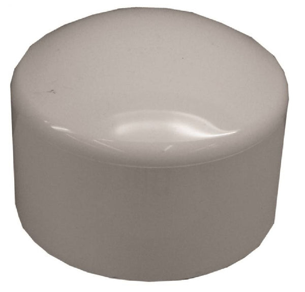 Genova 447030BC 300 Series Pipe Cap, White