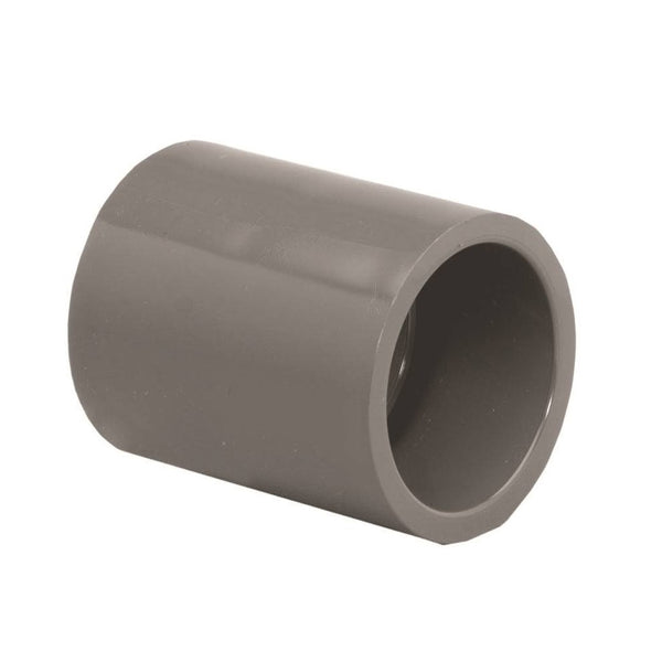 Genova 829015BC 300 Series Pipe Coupler, Grey, 1-1/2 Inch