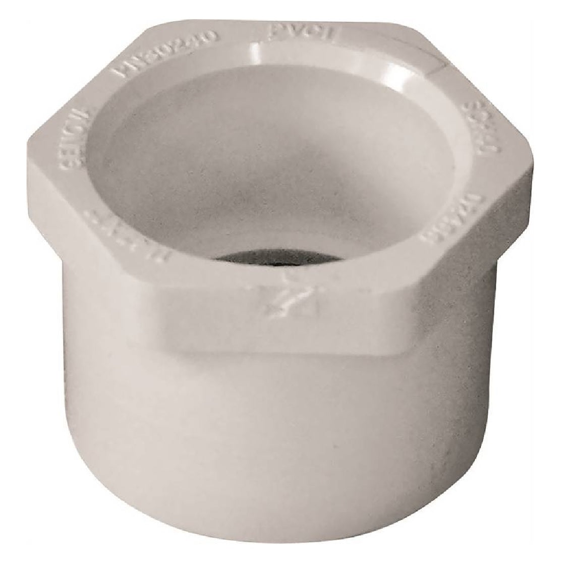 Genova 437168BC 300 Series Pipe Reducing Bushing, White