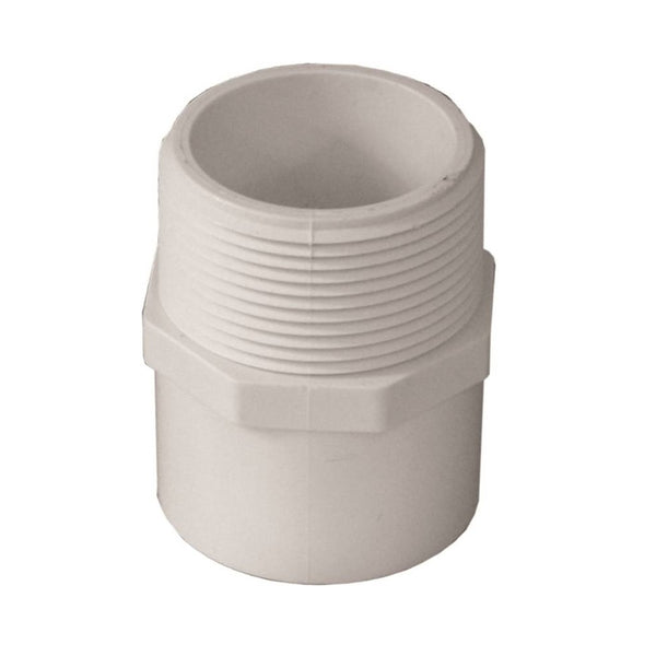 Genova 436169BC 300 Series Reducing Adapter, White, 1-1/4 Inch x 1-1/2 Inch