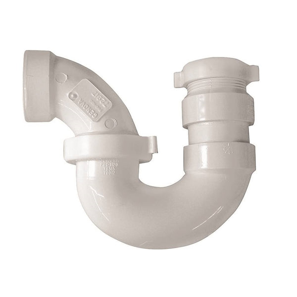 Canplas 193221C 700 Series P-Trap, 1-1/2 Inch x 1-1/4 Inch