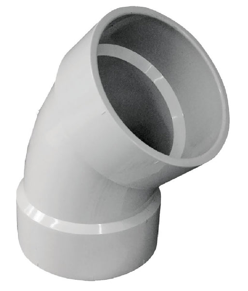 Genova 755163/70640 Drain Pipe Elbow, 45 Deg
