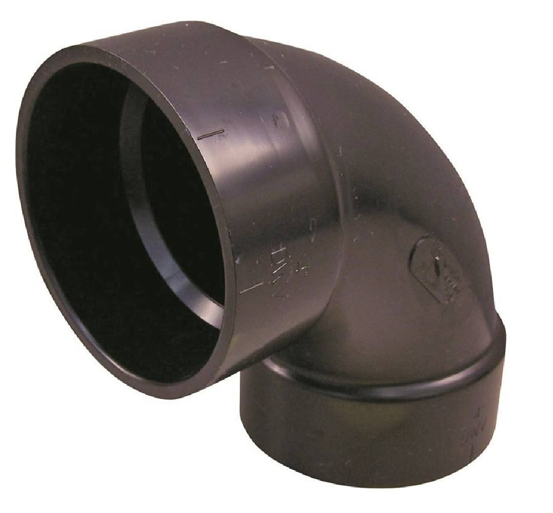 Genova 102254LBC 90 Degree Sanitary Elbow, 4 Inch