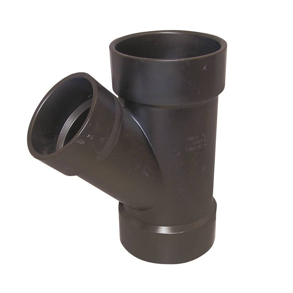 Genova 102327LBC Pipe Reducing Wye, 4 Inch x 4 Inch x 3 Inch