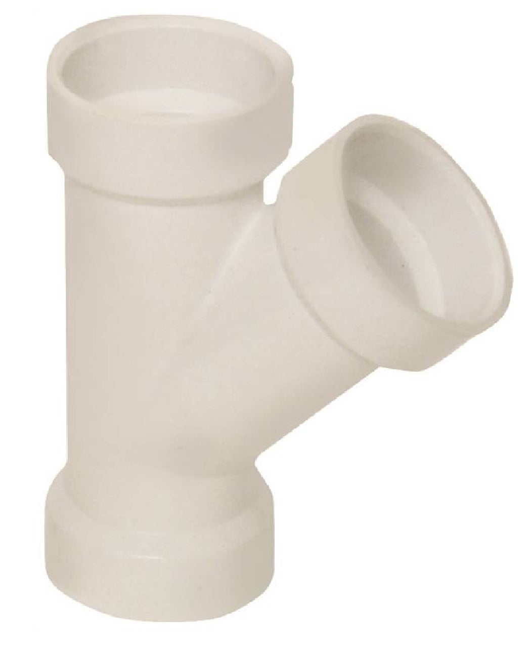 Genova 192301L 45 Degree Pipe Wye, 1-1/2 Inch Hub