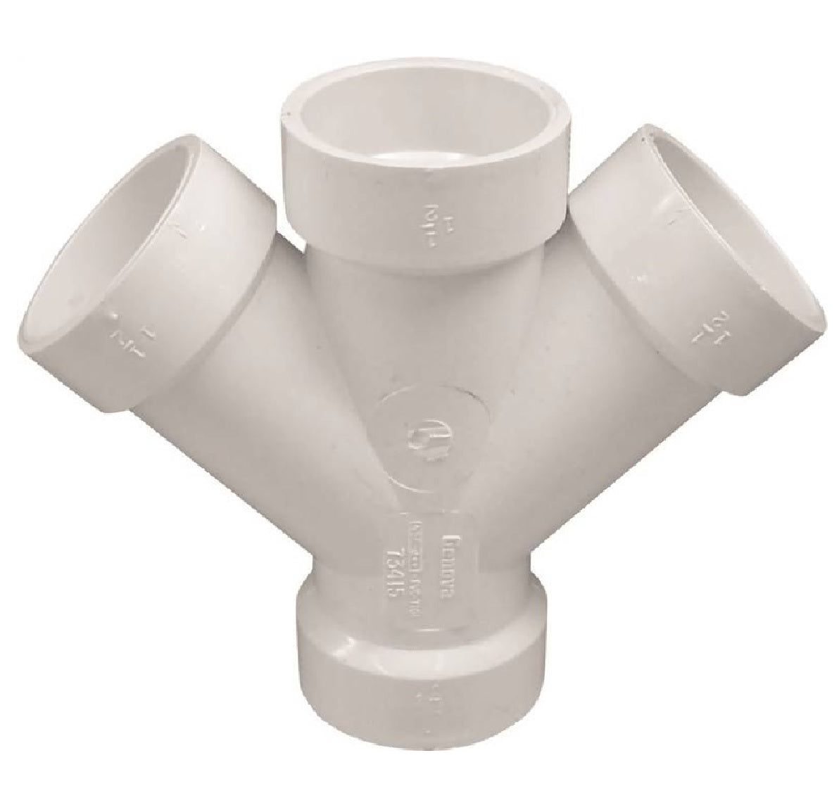 Genova 192353L/05840H PVC Pipe Wye, 3 Inch